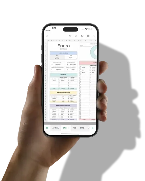Usa la plantilla en cualquier dispositivo
